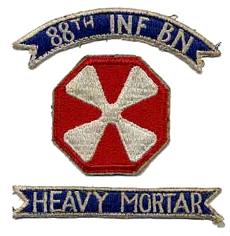 88th Inf Bn (Heavy Mortar) patch